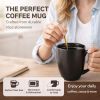 16oz Coffee Mugs Set of 6, Large Ceramic Coffee Mugs for Men Women Dad Mom