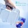 Professional Water Cooler Cap Set - 3-Piece Leakproof Replacement Lids for 3/5 Gallon Jugs (Fits Most 55mm Bottle Necks)